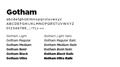 B.A.S.E font gotham