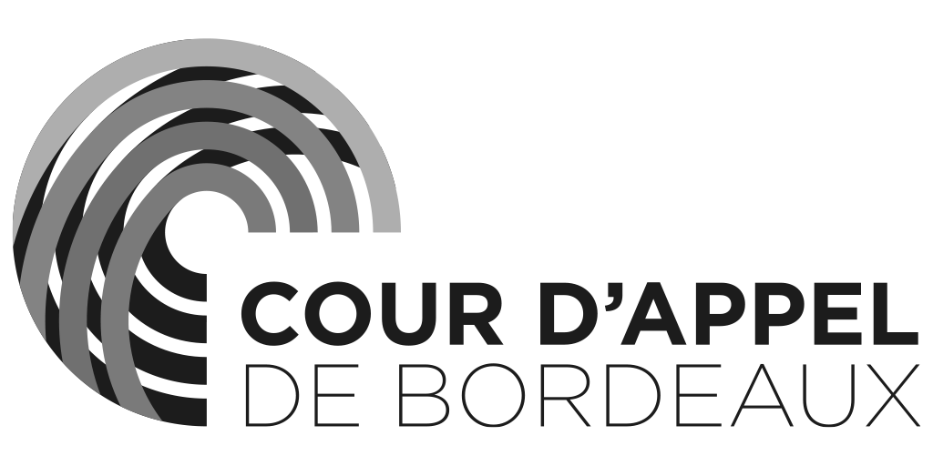 cour d'appel logo black and white