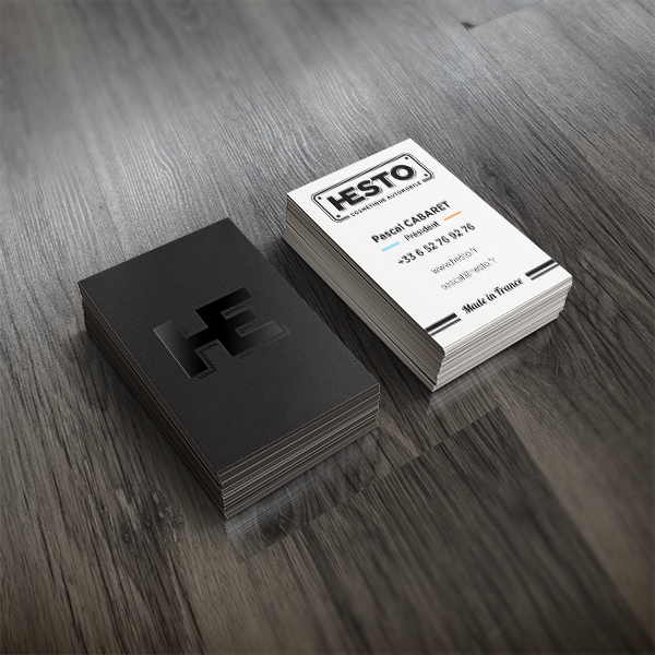 hesto visit card